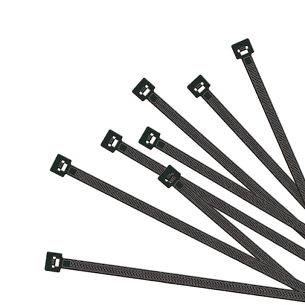 Kabelbindere 450x9mm 50 stk sort