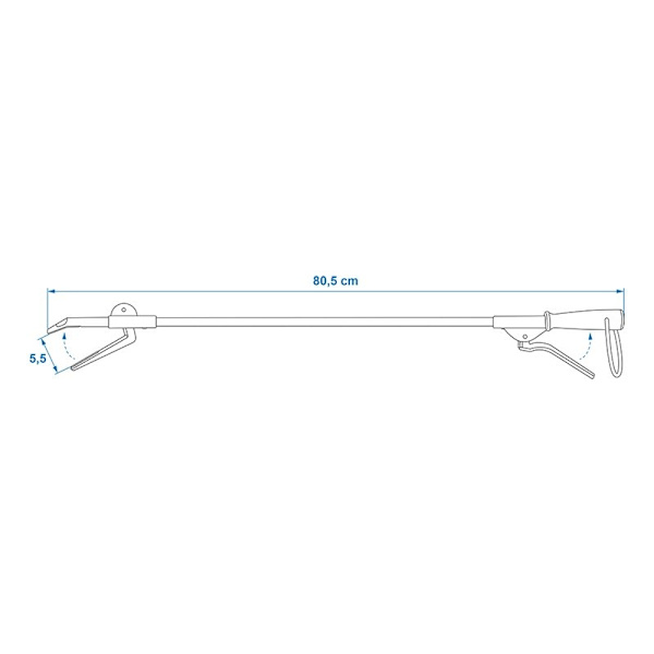Poimintatyökalu magneetilla 80 cm