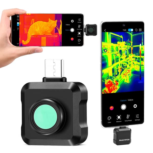 Termografisk kamera til Android, 256x192 IR, 25Hz