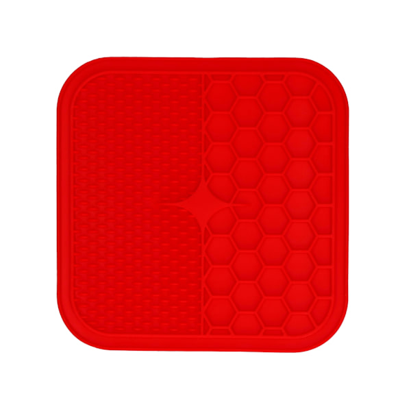 Syö Slow Live Longer Lick Mat Duo M Red