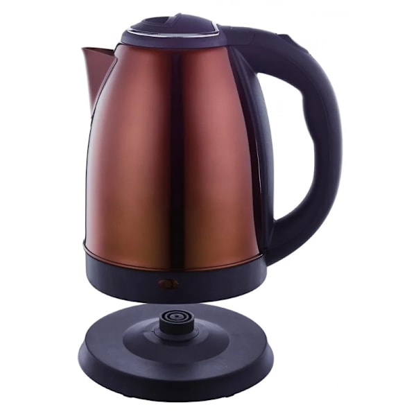 Herzberg HG-5011COP: 1,8L 1500W elkedel i rustfrit stål - kobber