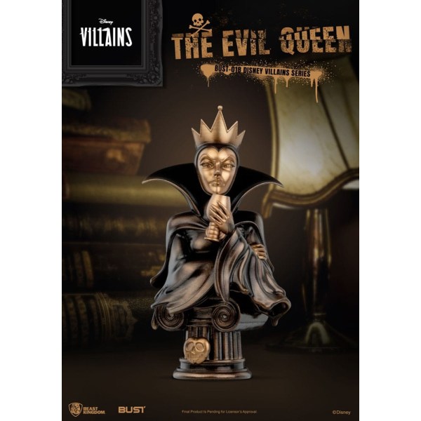 Disney Villains Series PVC Buste The Evil Queen 16 cm