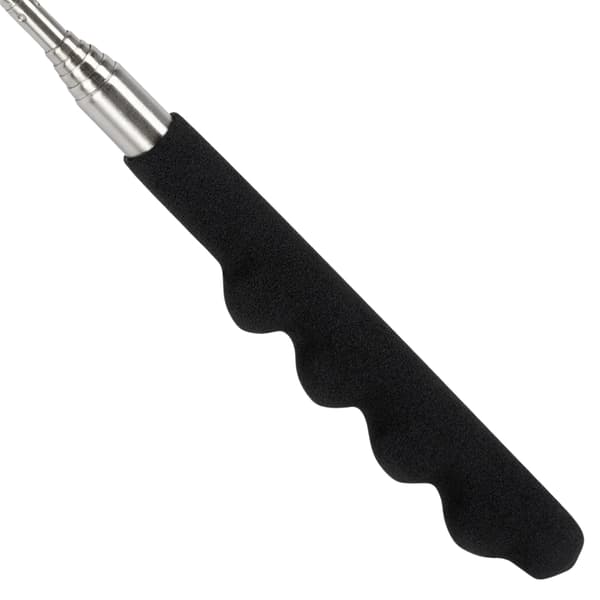 Teleskopisk, foldbar bålpind, rustfrit stål, 24-72 cm