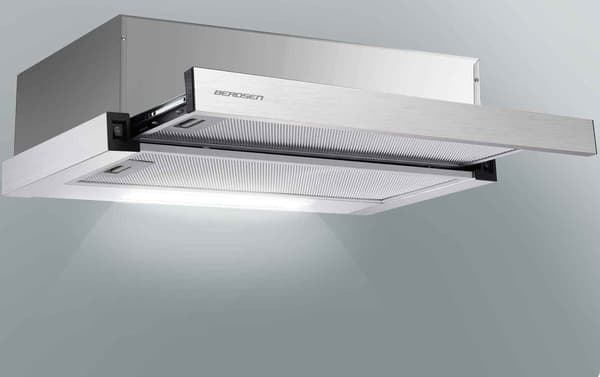 Teleskopisk emhætte Berdsen BT-229 INOX