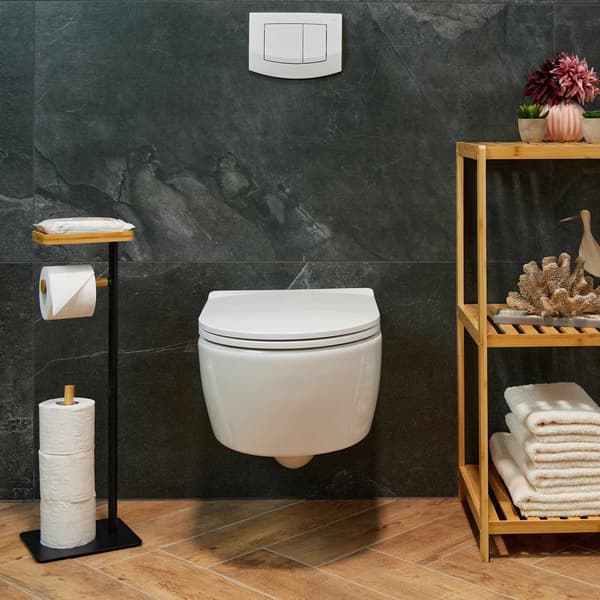 WC-paperiteline hyllyllä