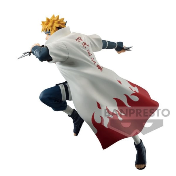 Naruto Shippuden Vibration Stars Namizake Minato figur 18cm