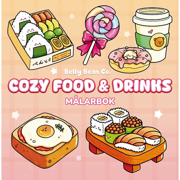 Målarbok : Cozy Food & Drinks