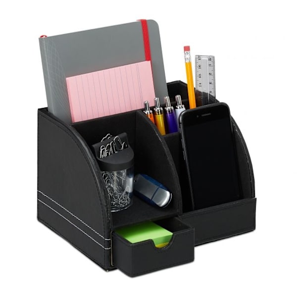 Desk organizer kunstlæder