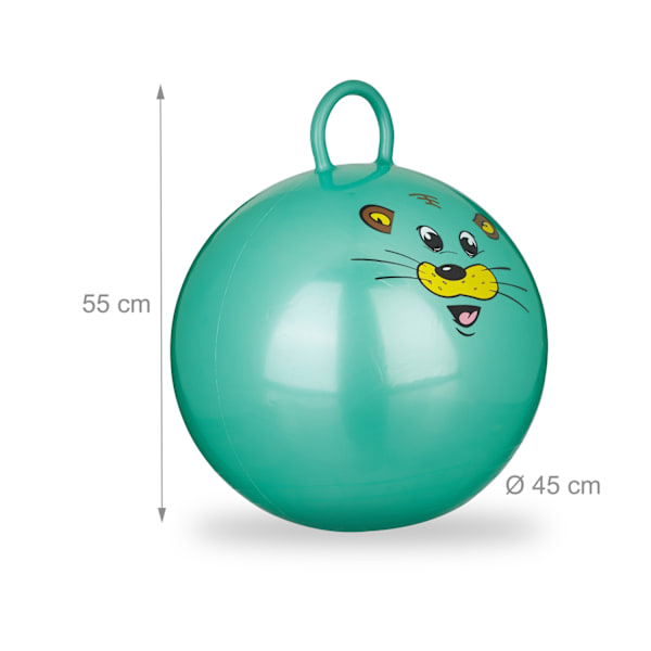 Pomppupallo lapset