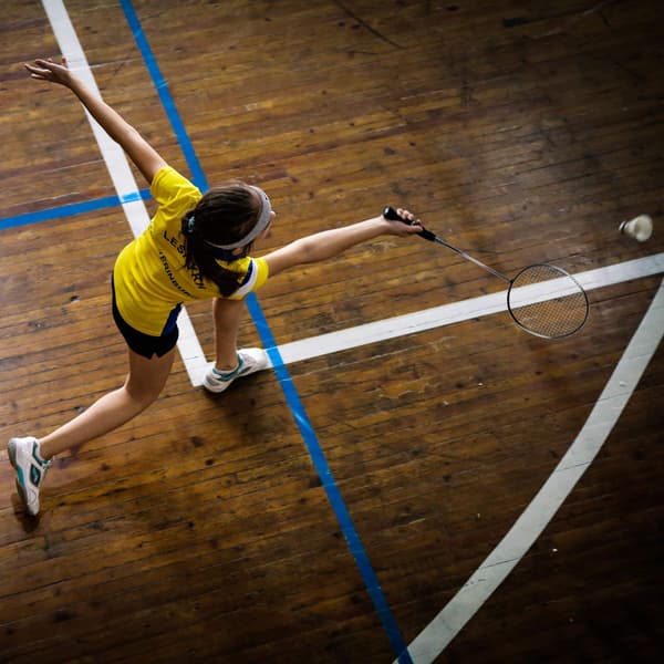 Badmintonsæt med taske
