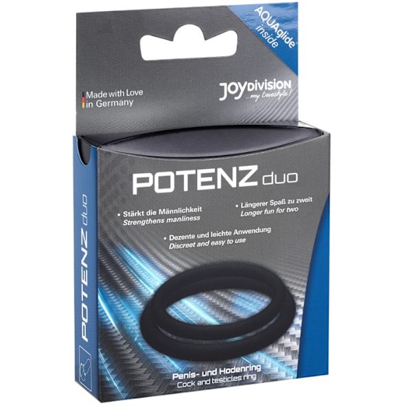 Joydivision Potenzduo - Sorte ringe - M