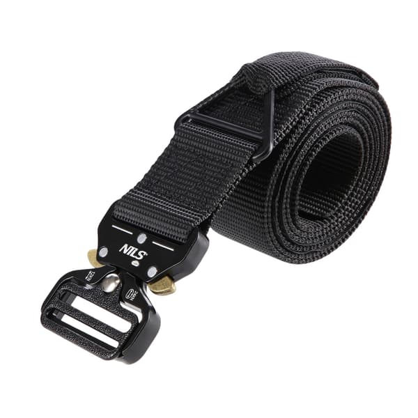 Tactical Belt, Sort, 125 cm, Heavy-Duty