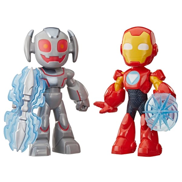 Iron Man & Ultron Clash Pack actionfigursæt, 22,8 cm