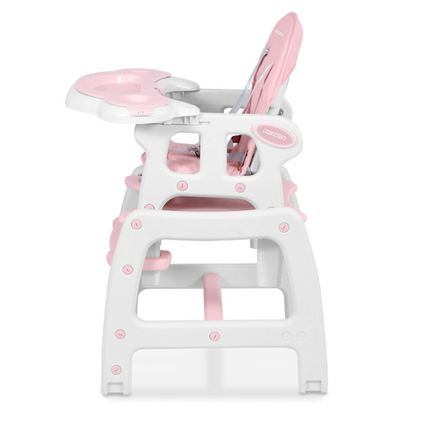 Multifunktionell 5-i-1 Matstol Sinco, Rosa