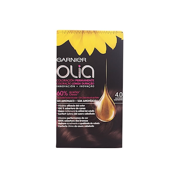 Garnier Olia Permanent Coloring 4,0 Brown