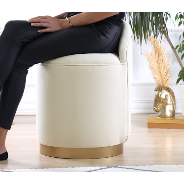 Pouffe Dover - Creme