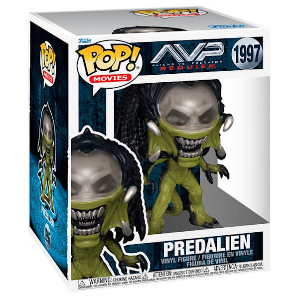 POP-figur Super Alien vs Predator Requiem Predalien