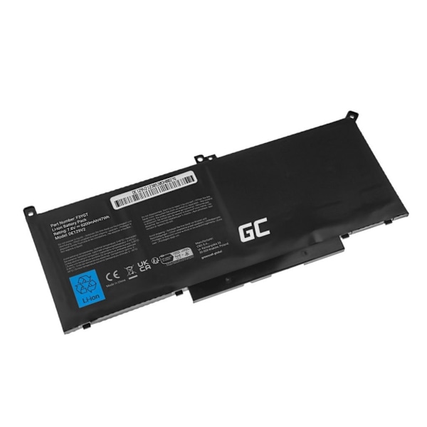 Green Cell Laptop batteri Dell Latitude 7,6V (7,4)V 6200 mAh