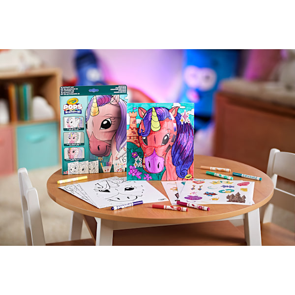 Crayola Pops 3D Yksisarvinen