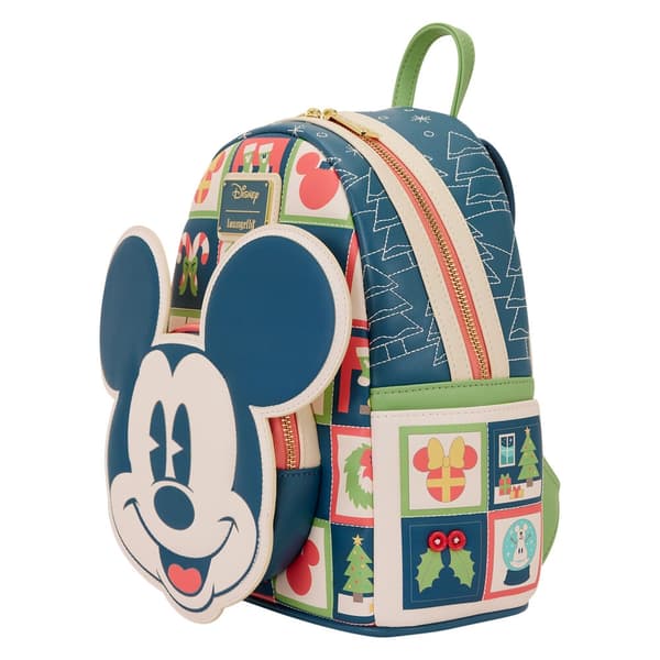 Loungefly Disney Musse Pigg Julryggsäck