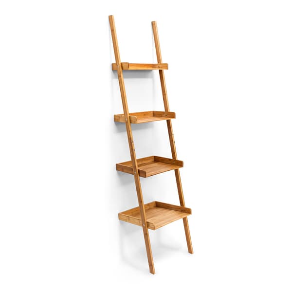 Stegehylla bambu 4 hyllor