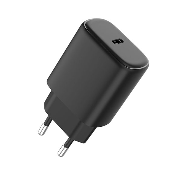 GEAR Laturi 220V 1xUSB-C PD 20W Musta