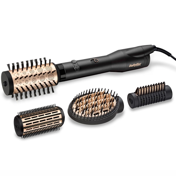 Kuumailmaharja Big Hair Luxe pyörivä AS970E musta