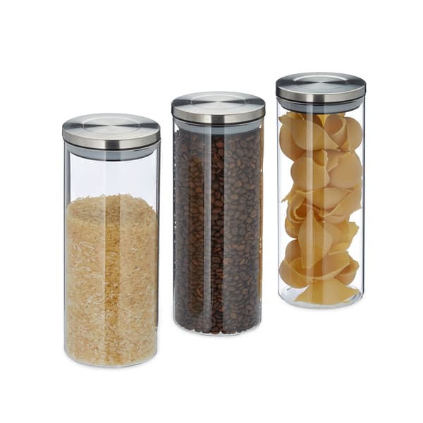 Säilytyspurkit 3 kpl. 1500 ml