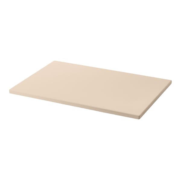 Rektangulär pizzasten, kordierit 20 x 14 tum, 17 mm, skrapa