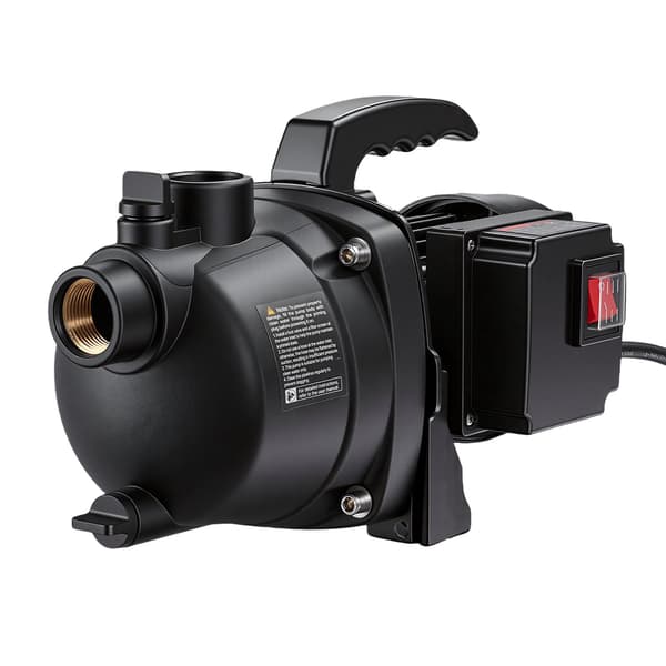 Gruntbrunnspump 800W, 230V, 3300 L/h, Termiskt skydd