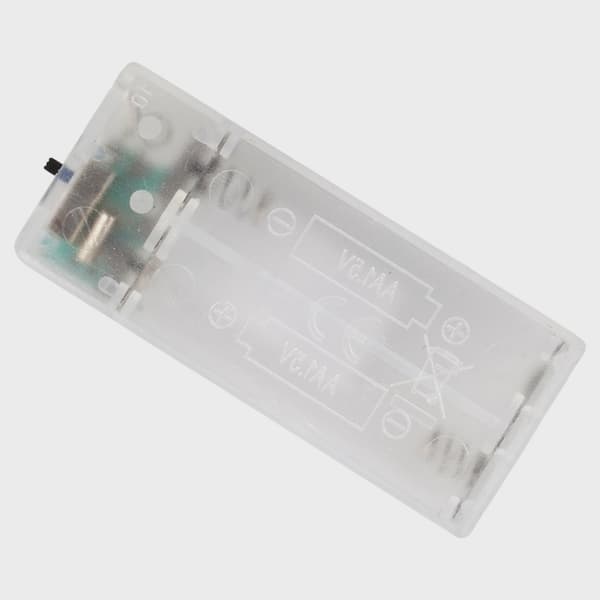 Julekrans, 30 cm, Guld, 20 LED-lys, Batteritimer