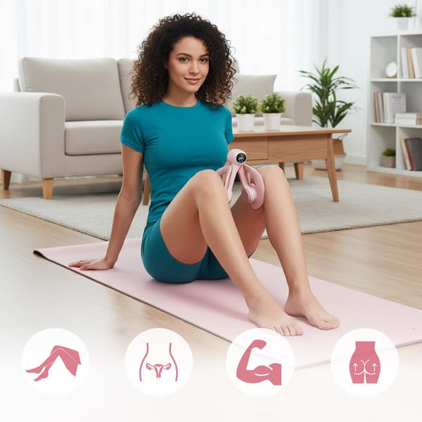 Thigh Master LCD-laskurilla – Kiinteyttää ja vahvistaa
