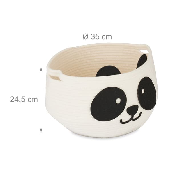 Förvaringskorg för barn Panda
