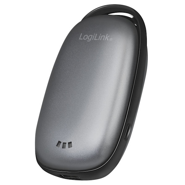 PowerBank med håndvarmer 4000mAh Sort Grå