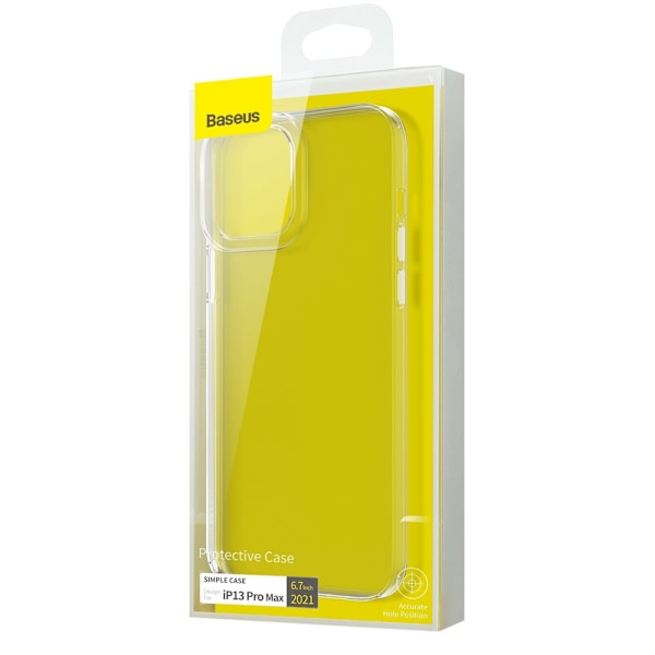 iPhone 13 Pro Max Simple Series Case läpinäkyvä geelikotelo