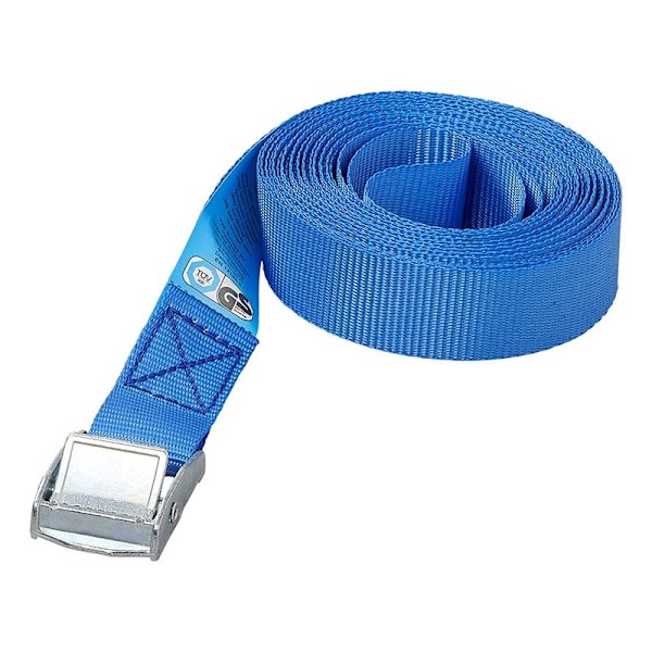 Bindsstrop blå med snap-lock 5 meter