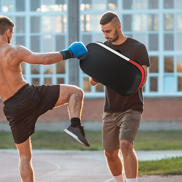 Kickboxing Puder Muay Thai Boksepuder Træner Puder Kunstlæder Cover