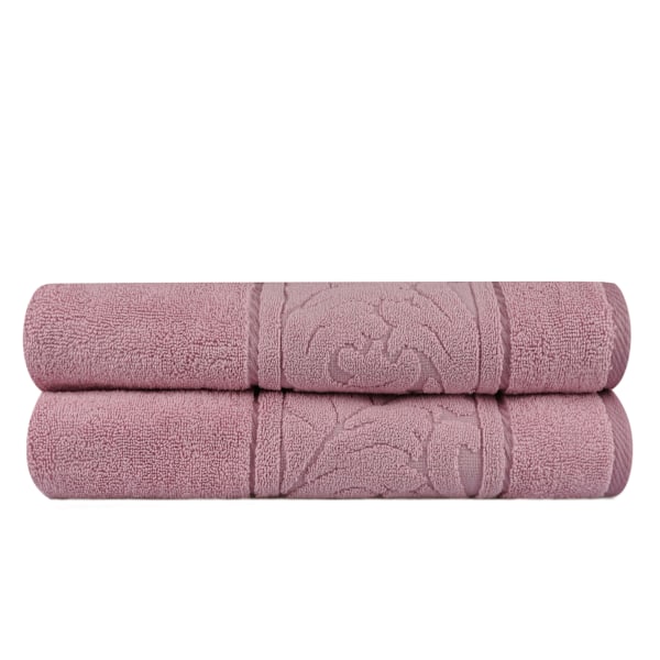 Badehåndklædesæt (2 stk) Sultan - Rose