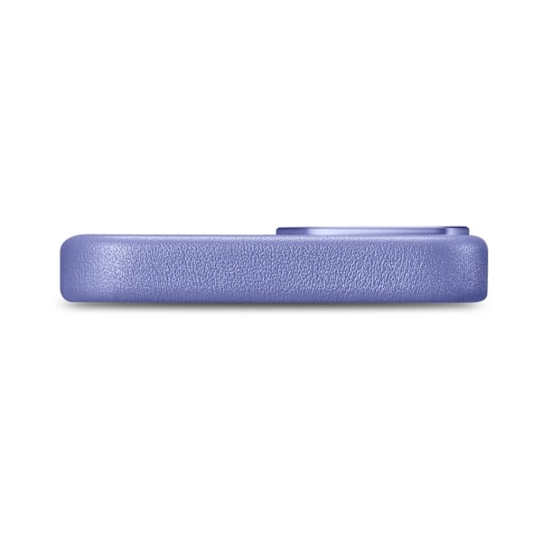 Luonnonnahkainen suojakuori iPhone 14 Plus MagSafe Case Nahkainen vaalea violetti