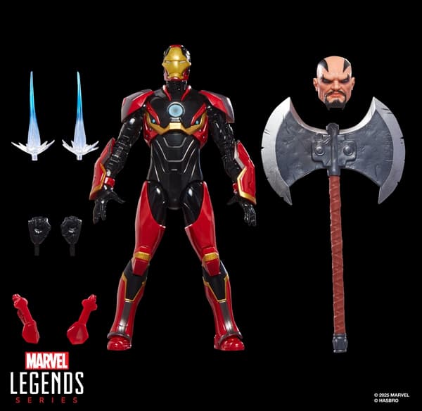 Marvel Legends-serien Iron Man Mark 72 figur 15 cm