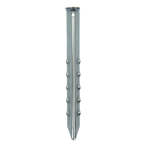 Tentpeg 30cm metalli uurrettu 2 kpl polybag