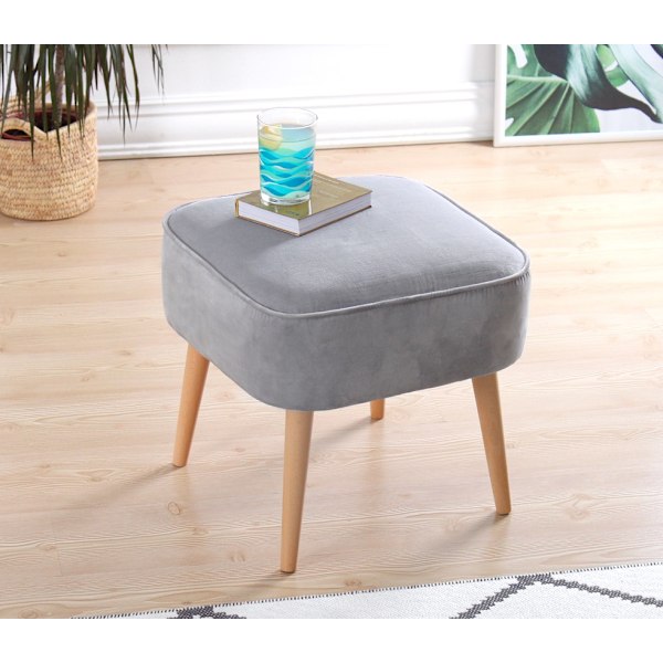 Pouffe Moouv 7080 - vaaleanharmaa