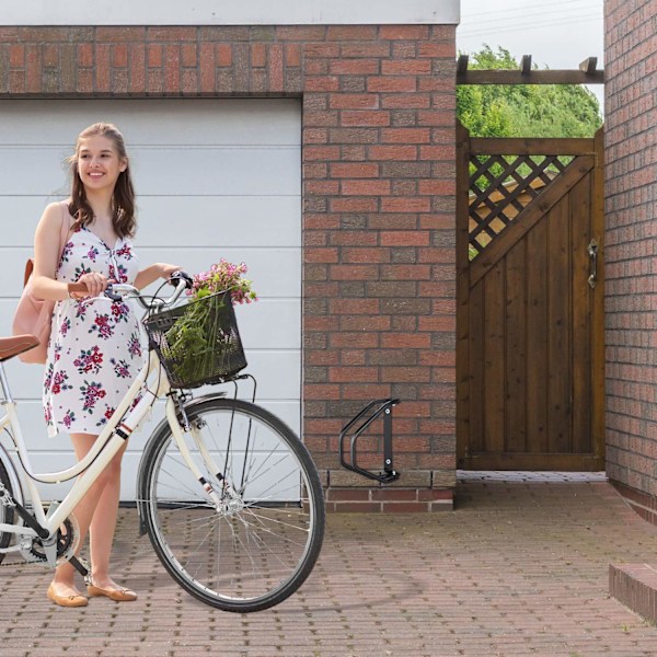 Svängbart väggmonterat cykelställ