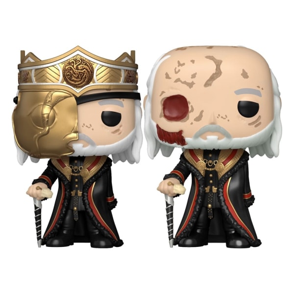 House of the Dragon POP! TV Vinyyli Figuurit Naamioitu Viserys 9