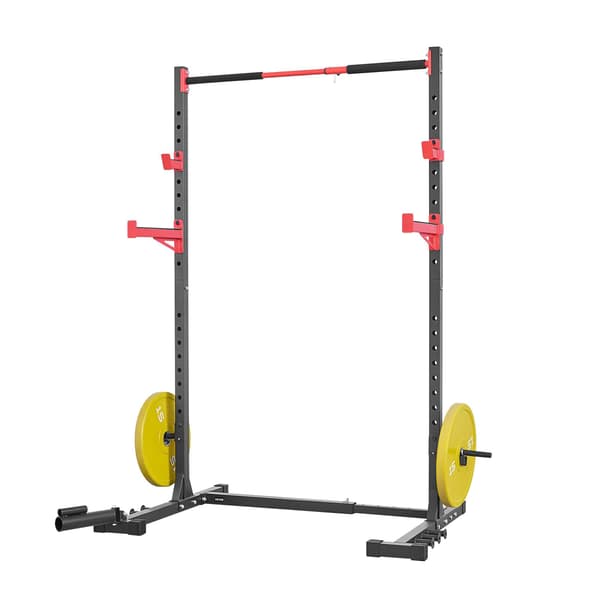 Power Cage Squat Rack, justerbar bredd, pull-up-stång