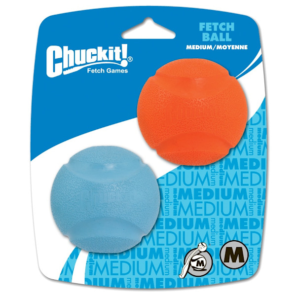 Chuckit Fetch Ball M 6 cm 2 Pakke
