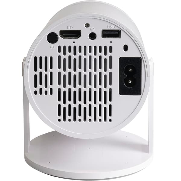 Projektor HDMI USB Bluetooth, 37""-170"" skärm, vit