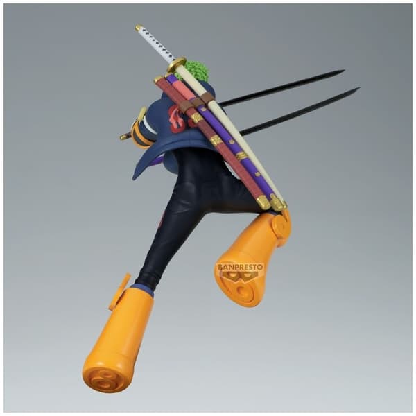 One Piece Roronoa Zoro Battle Record Figur, 16 cm samleobjekt