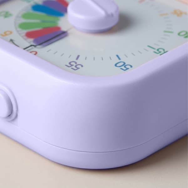 Visuel timer til børn og voksne, 60 minutter, justerbar lydstyrke
