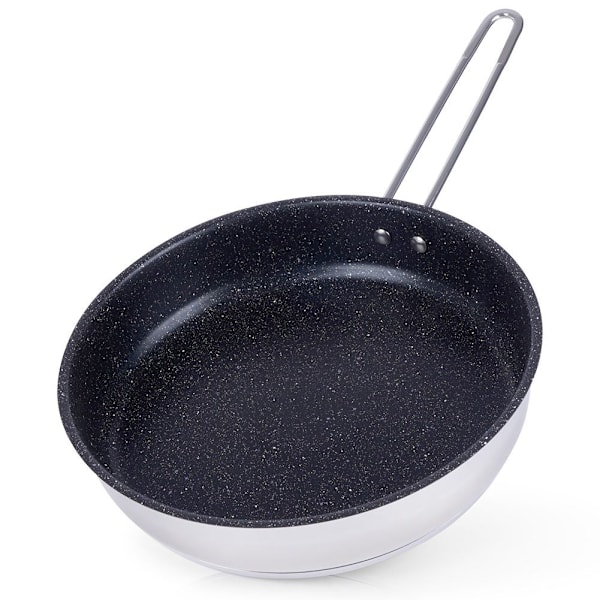 Paistinpannu 26 cm teräksinen tarttumaton graniitti kaikille liesille/uuneille